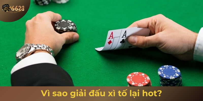 Ảnh minh hoạ: Vì sao giải đấu xì tố lại hot?