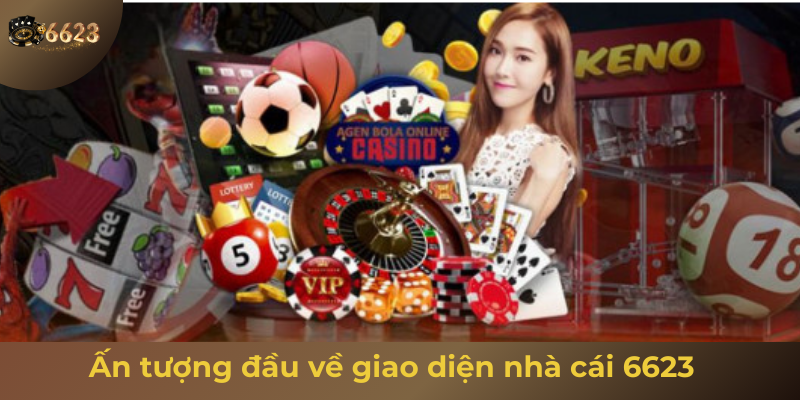 Ảnh minh hoạ: Ấn tượng đầu tiên về giao diện nhà cái 6623