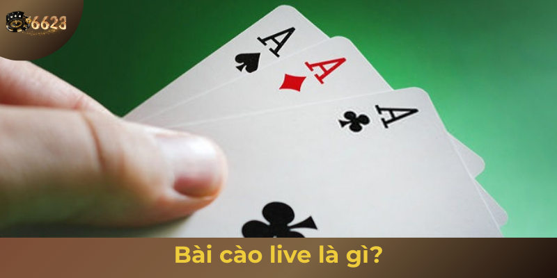 Ảnh minh hoạ: Bài cào live là gì?