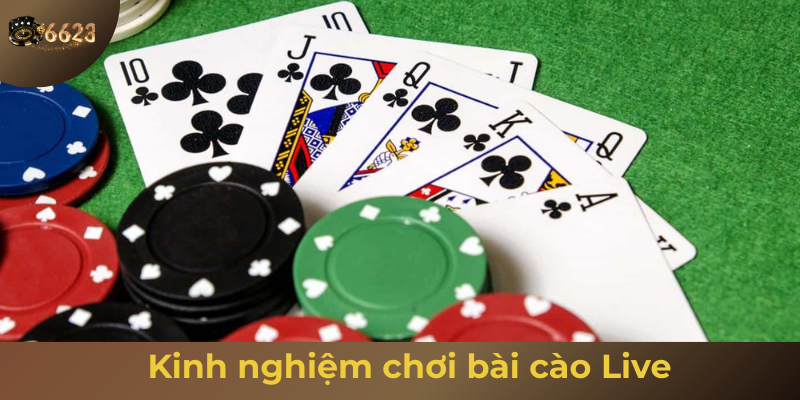 Ảnh minh hoạ: Kinh nghiệm chơi tại sảnh bài cào live của nhà cái