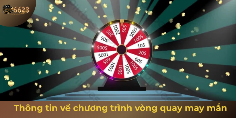 Ảnh minh hoạ: Thông tin về chương trình vòng quay may mắn tại 6623